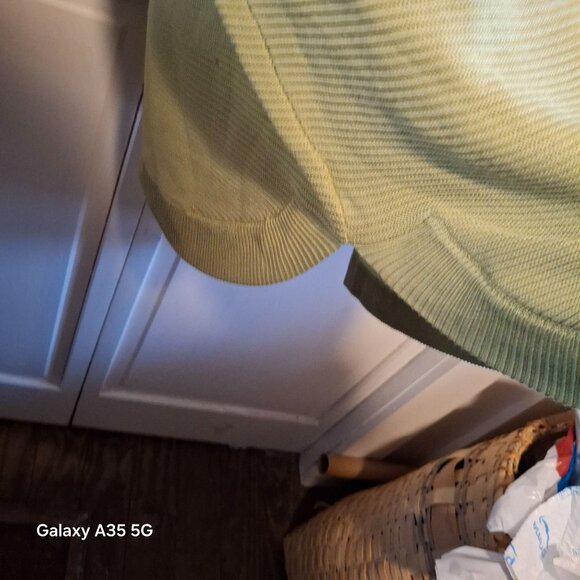 Cyrus Womens Ribbed Knit Long Sleeve Sweater 3X Light Green Soft & Comfortable M - Picture 5 of 7